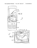 PIVOTABLE DISPLAY GUIDE MECHANISM FOR AN ELECTRONIC MOBILE DEVICE diagram and image