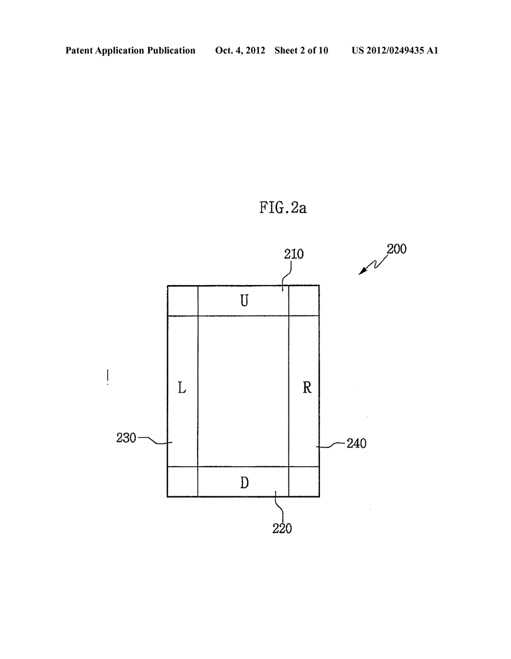 APPARATUS AND METHOD FOR SCROLLING SCREEN OF PORTABLE TERMINAL WITH TOUCH     SCREEN - diagram, schematic, and image 03