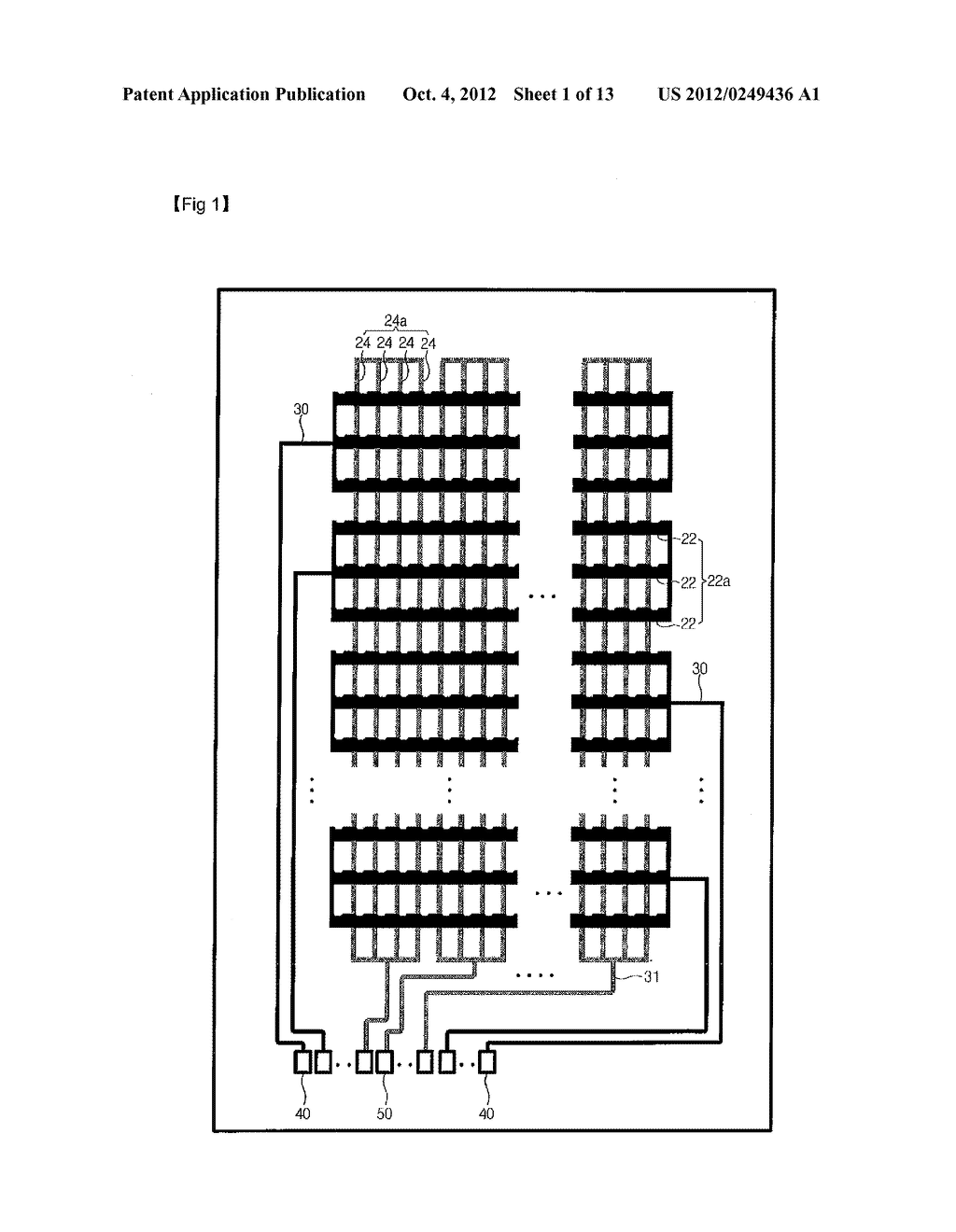 Liquid Crystal Display Apparatus with In Touch Sensor and Manufacturing     Method Thereof - diagram, schematic, and image 02