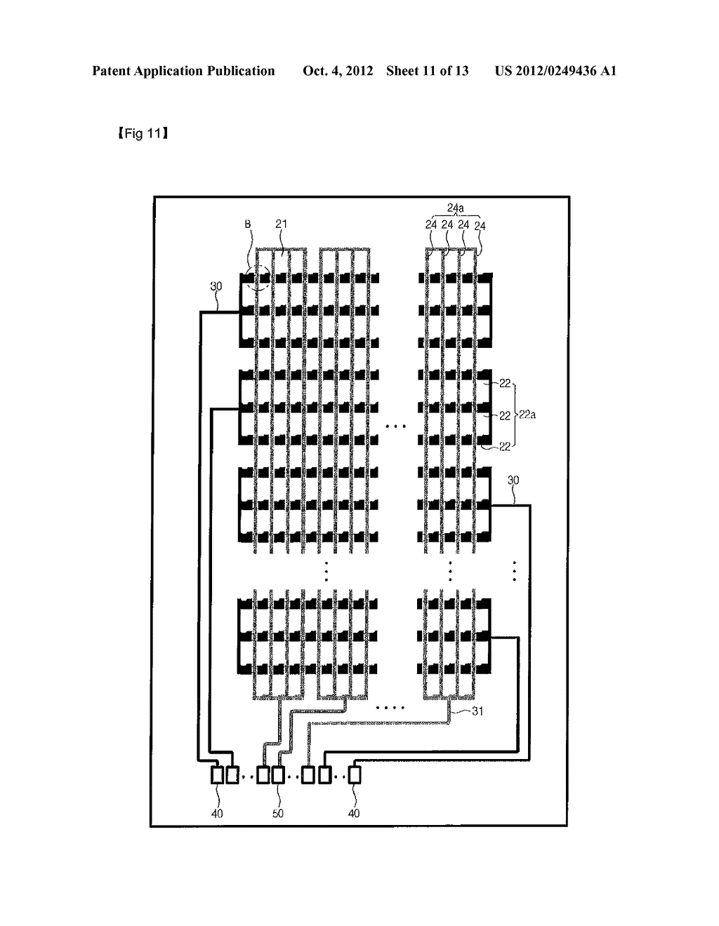 Liquid Crystal Display Apparatus with In Touch Sensor and Manufacturing     Method Thereof - diagram, schematic, and image 12