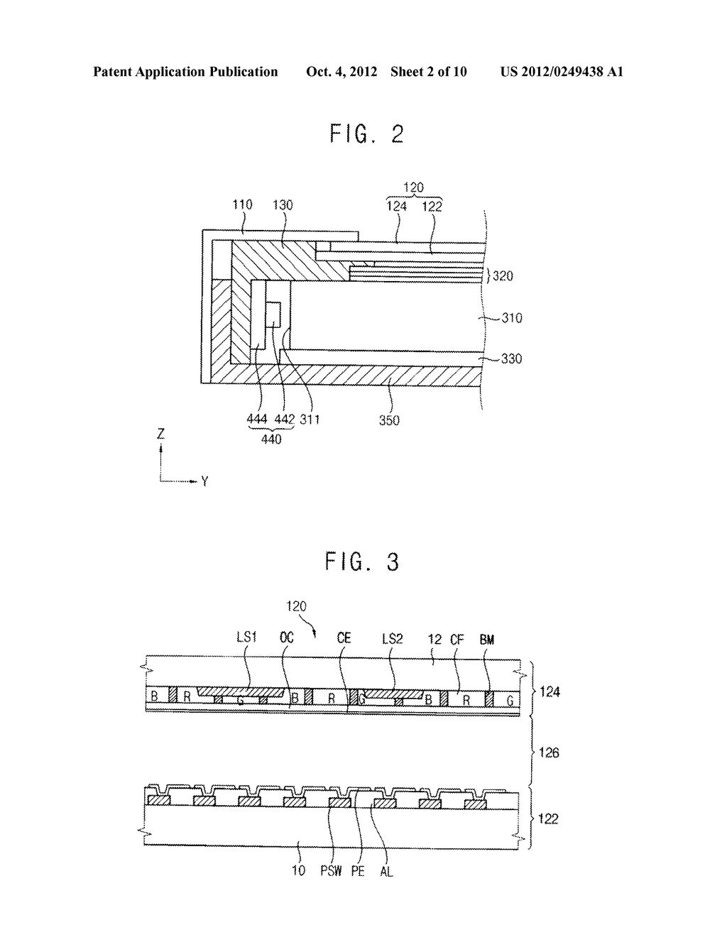 LIGHT-EMITTING ASSEMBLY AND INTERACTIVE DISPLAY DEVICE HAVING THE SAME - diagram, schematic, and image 03