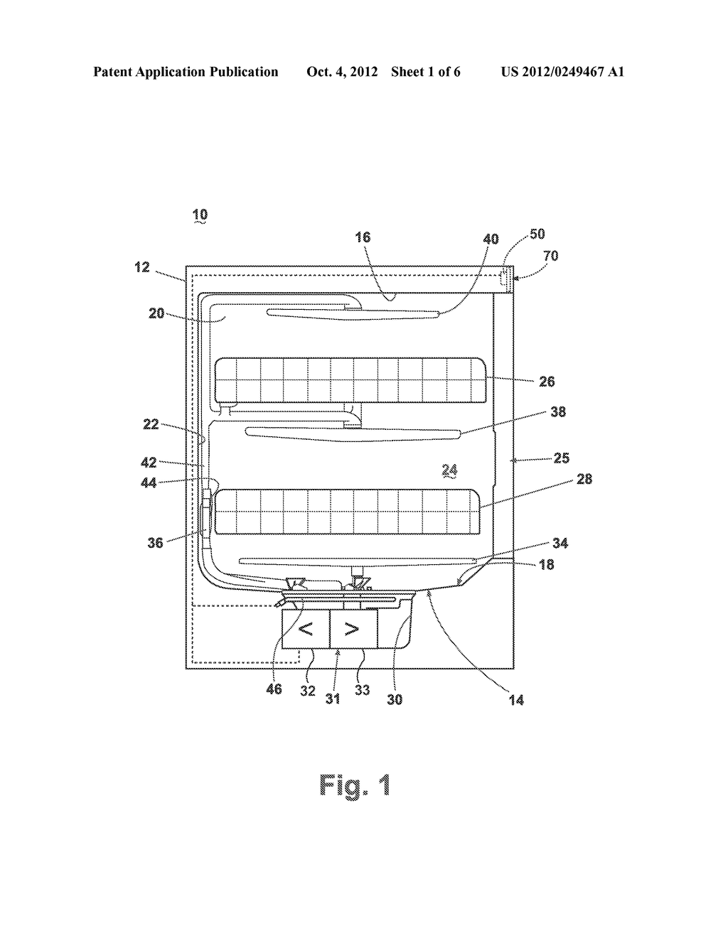 APPLIANCE HAVING A TOUCH USER INTERFACE WITH A CURVED SURFACE - diagram, schematic, and image 02