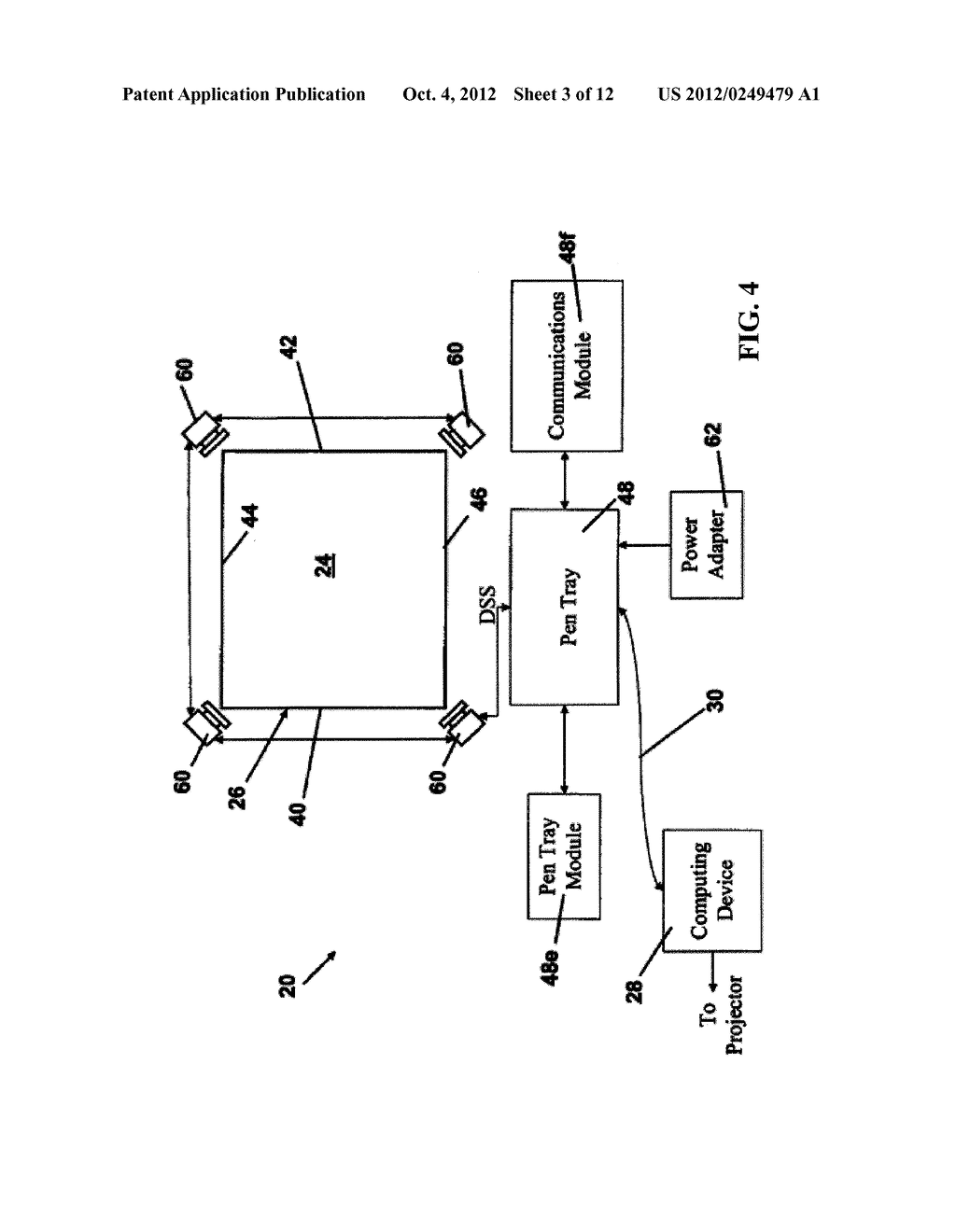 INTERACTIVE INPUT SYSTEM AND IMAGING ASSEMBLY THEREFOR - diagram, schematic, and image 04