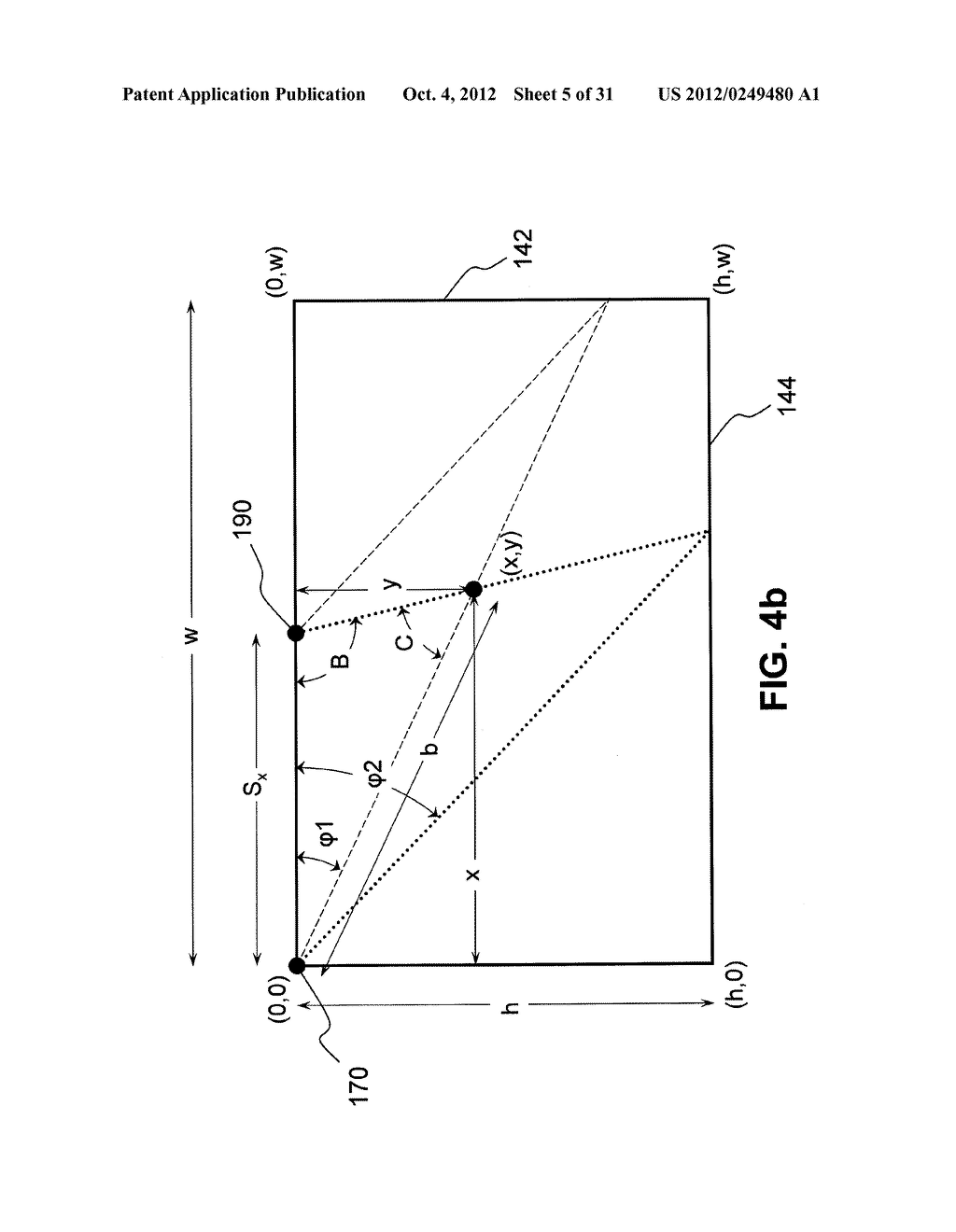 INTERACTIVE INPUT SYSTEM INCORPORATING MULTI-ANGLE REFLECTING STRUCTURE - diagram, schematic, and image 06