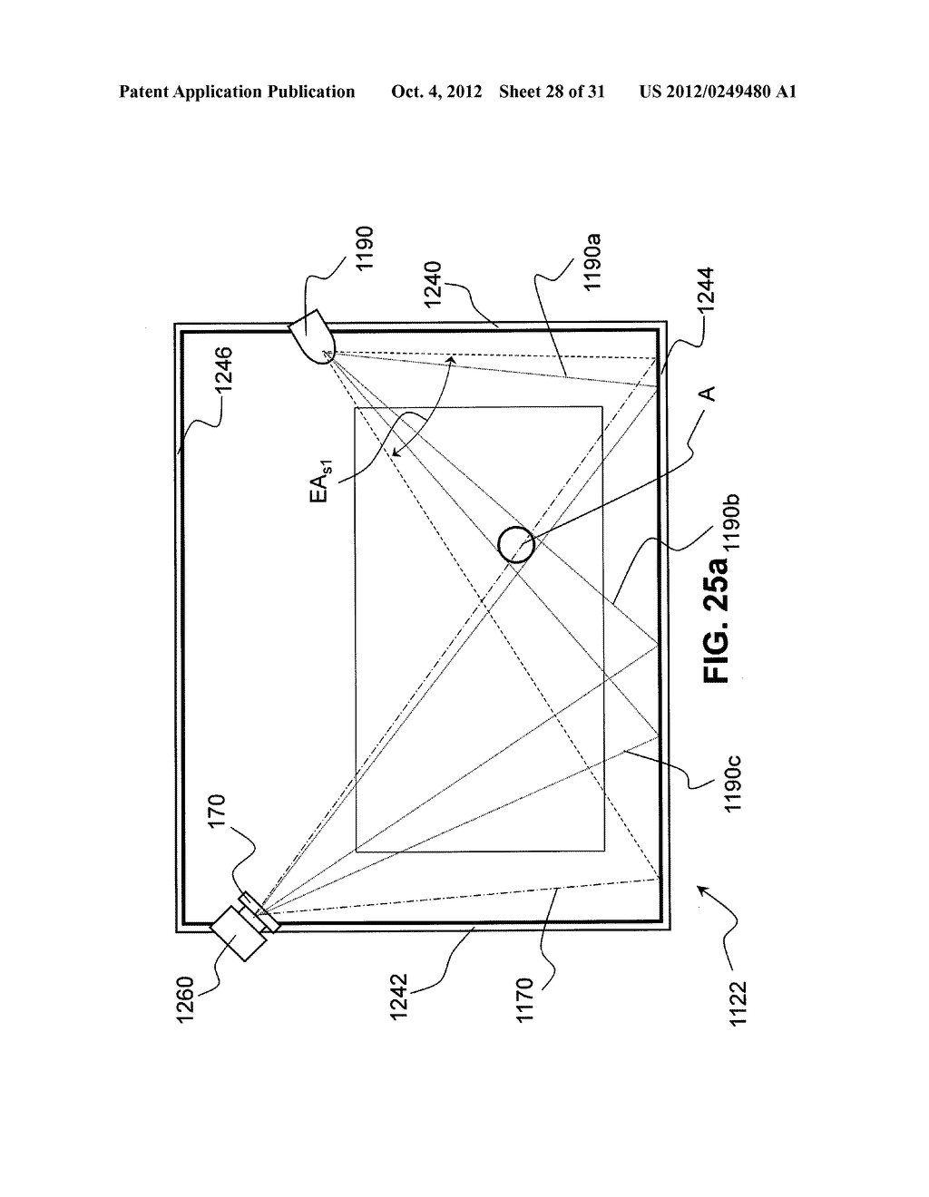 INTERACTIVE INPUT SYSTEM INCORPORATING MULTI-ANGLE REFLECTING STRUCTURE - diagram, schematic, and image 29