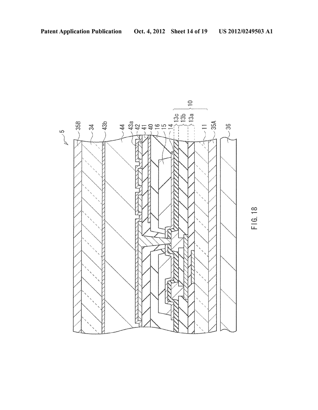 DISPLAY AND ELECTRONIC DEVICE - diagram, schematic, and image 15