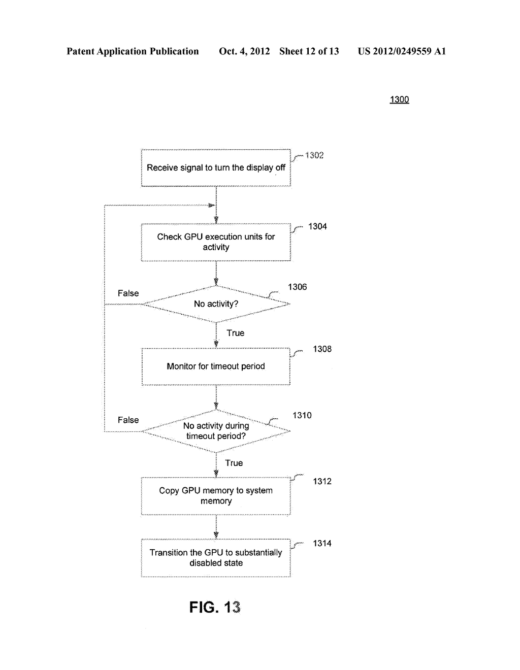 Controlling the Power State of an Idle Processing Device - diagram, schematic, and image 13