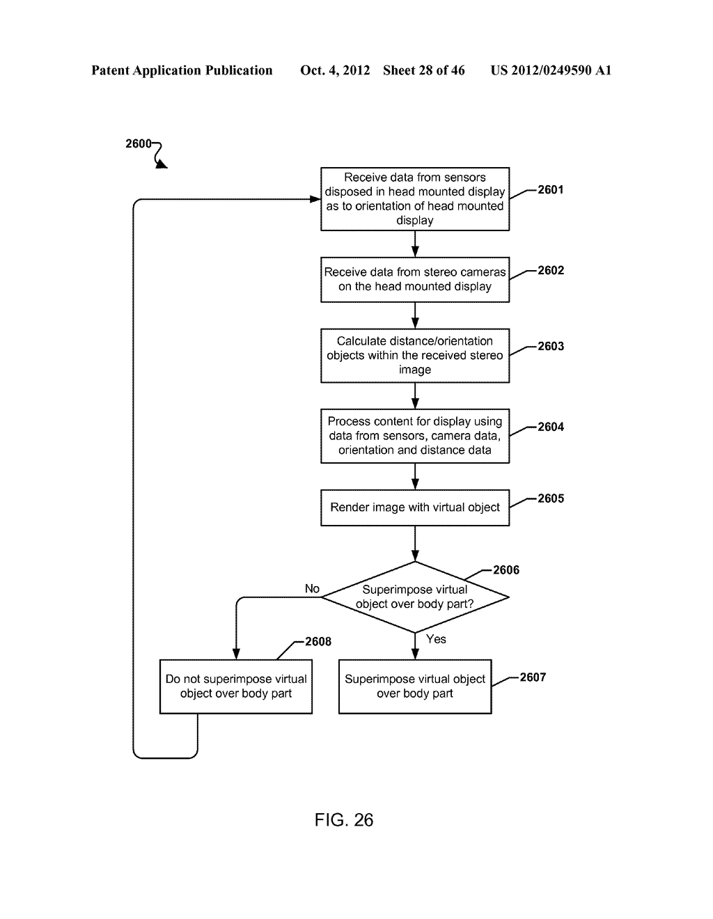 SELECTIVE HAND OCCLUSION OVER VIRTUAL PROJECTIONS ONTO PHYSICAL SURFACES     USING SKELETAL TRACKING - diagram, schematic, and image 29