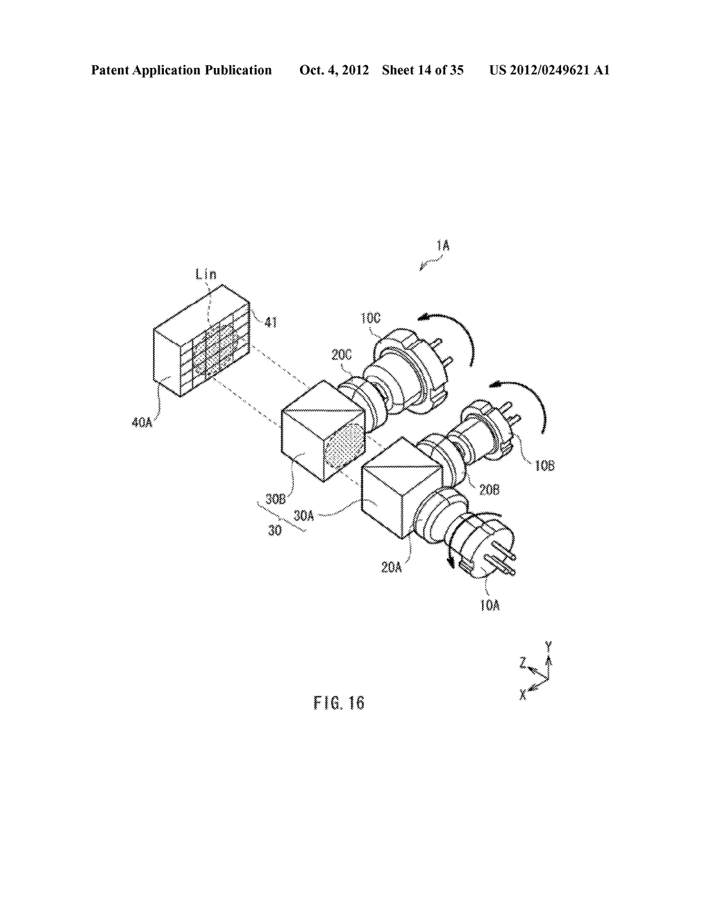 ILLUMINATION UNIT, PROJECTION DISPLAY UNIT, AND DIRECT VIEW DISPLAY UNIT - diagram, schematic, and image 15