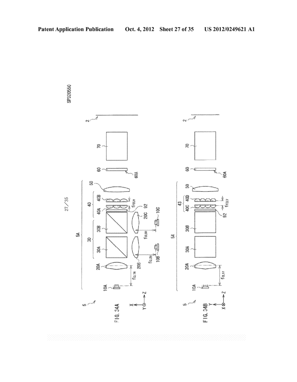 ILLUMINATION UNIT, PROJECTION DISPLAY UNIT, AND DIRECT VIEW DISPLAY UNIT - diagram, schematic, and image 28