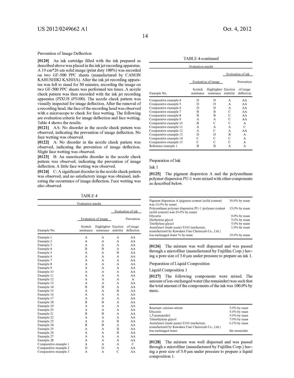 INK JET INK, INK CARTRIDGE, AND INK JET RECORDING METHOD - diagram, schematic, and image 15