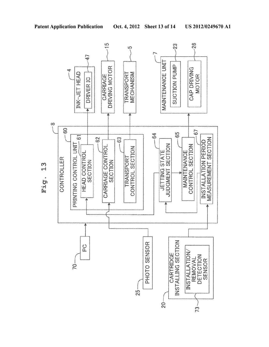 LIQUID DROPLET JETTING APPARATUS - diagram, schematic, and image 14