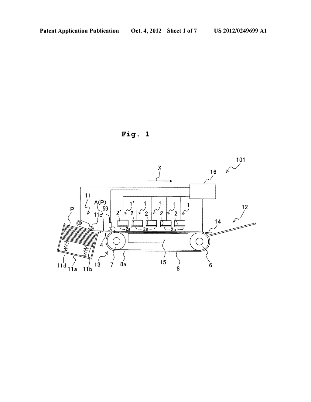 Treatment Solution for Ink-Jet Recording, Water-Based Ink Set for Ink-Jet     Recording, Ink-Jet Recording Method, and Ink-Jet Recording Apparatus - diagram, schematic, and image 02