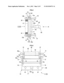 ADHESIVE LABEL ISSUING DEVICE AND PRINTER diagram and image