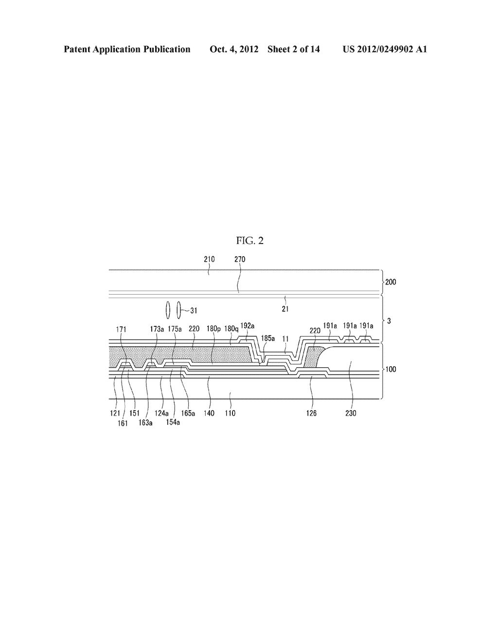 LIQUID CRYSTAL DISPLAY AND MANUFACTURING METHOD THEREOF - diagram, schematic, and image 03