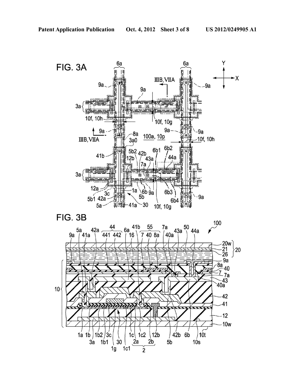 ELECTRO-OPTICAL DEVICE, PROJECTION-TYPE DISPLAY DEVICE, AND ELECTRONIC     APPARATUS - diagram, schematic, and image 04