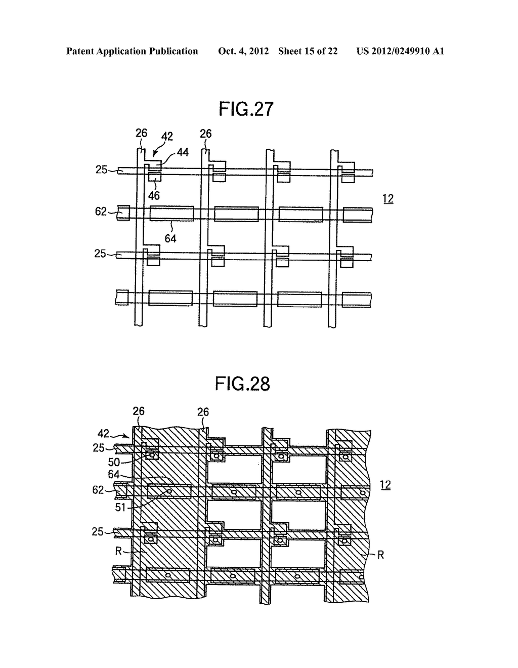 SUBSTRATE FOR LIQUID CRYSTAL DISPLAY, LIQUID CRYSTAL DISPLAY HAVING THE     SAME AND METHOD OF MANUFACTURING THE SAME - diagram, schematic, and image 16