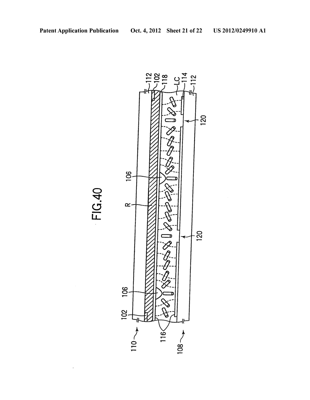 SUBSTRATE FOR LIQUID CRYSTAL DISPLAY, LIQUID CRYSTAL DISPLAY HAVING THE     SAME AND METHOD OF MANUFACTURING THE SAME - diagram, schematic, and image 22
