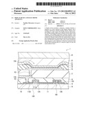 DISPLAY DEVICE AND ELECTRONIC APPARATUS diagram and image