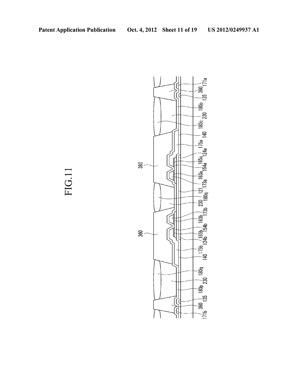 DISPLAY DEVICE AND METHOD FOR MANUFACTURING THE SAME - diagram, schematic, and image 12