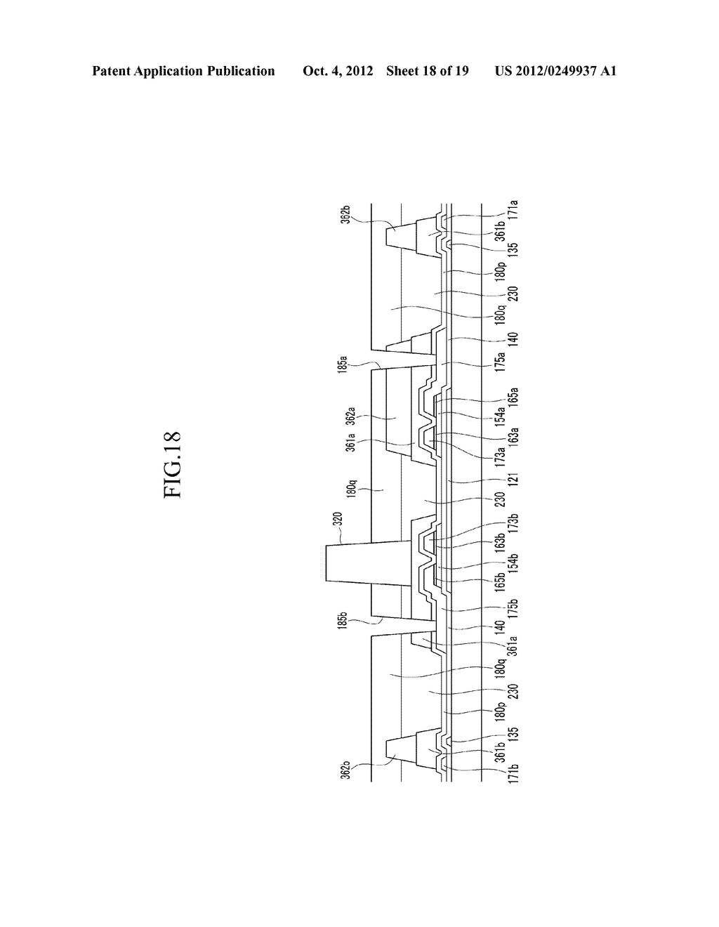 DISPLAY DEVICE AND METHOD FOR MANUFACTURING THE SAME - diagram, schematic, and image 19