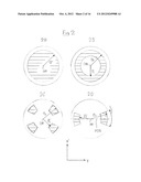 OPTICAL BEAM DEFLECTING ELEMENT, ILLUMINATION SYSTEM INCLUDING SAME, AND     RELATED METHOD diagram and image