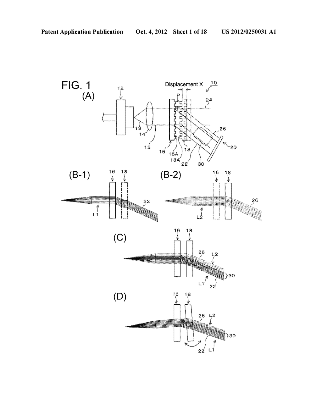 DISPLACEMENT MEASUREMENT METHOD AND DISPLACEMENT MEASUREMENT DEVICE - diagram, schematic, and image 02