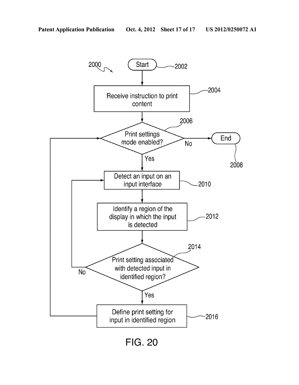 SYSTEMS AND METHODS FOR DEFINING PRINT SETTINGS USING AN INPUT INTERFACE - diagram, schematic, and image 18