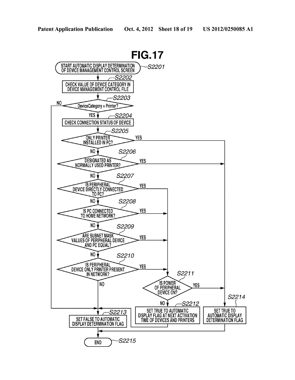 INFORMATION PROCESSING APPARATUS AND METHOD FOR MANAGING PERIPHERAL DEVICE - diagram, schematic, and image 19