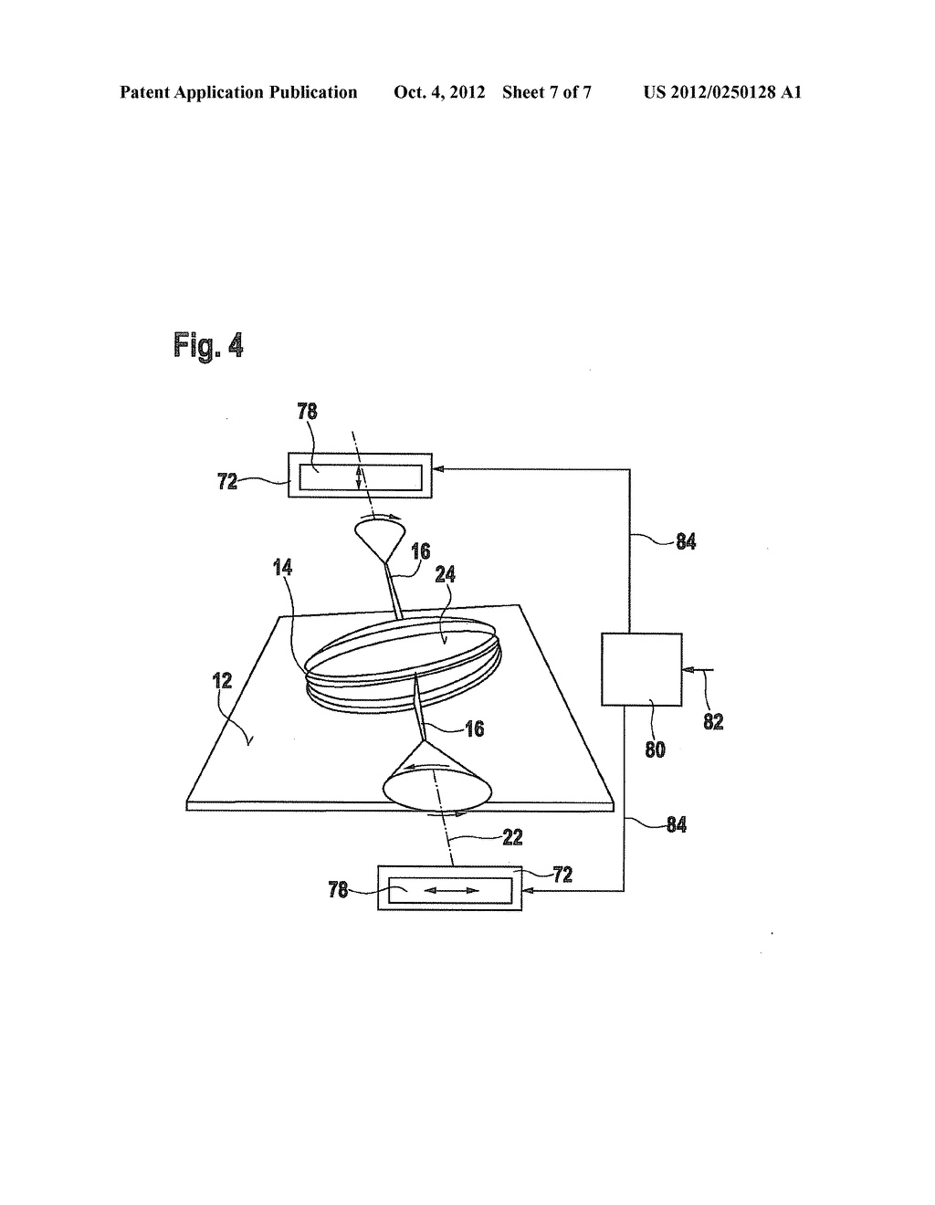 ASSEMBLY HAVING A DISPLACEABLE PART AND METHOD FOR OPERATING AN ASSEMBLY     HAVING A DISPLACEABLE PART - diagram, schematic, and image 08