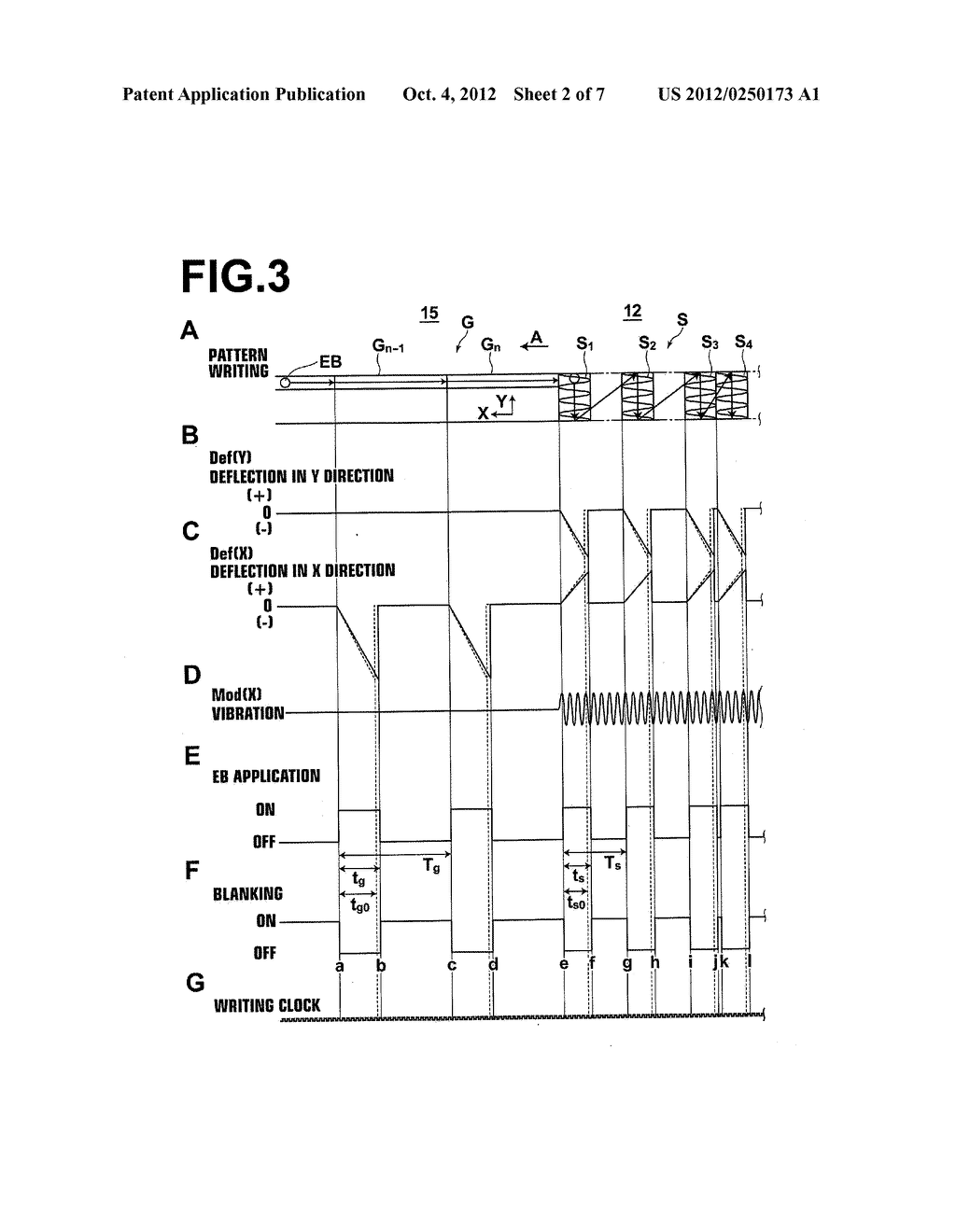 ELECTRON BEAM WRITING METHOD, ELECTRON BEAM WRITING SYSTEM, UNEVEN PATTERN     CARRYING SUBSTRATE MANUFACTURING METHOD AND MAGNETIC DISK MEDIUM     MANUFACTURING METHOD - diagram, schematic, and image 03