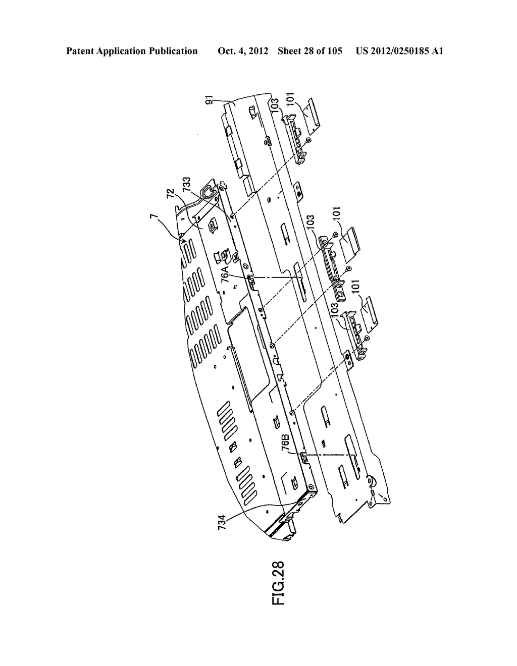 ELECTRONIC COMPONENT CONTAINER AND ELECTRONIC DEVICE - diagram, schematic, and image 29