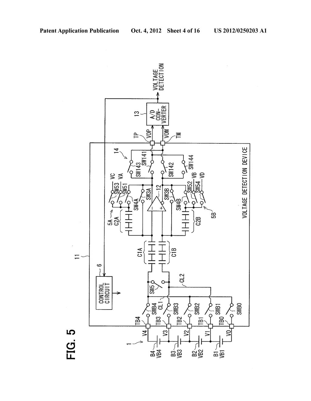 VOLTAGE DETECTION APPARATUS AND COMBINATION CIRCUIT - diagram, schematic, and image 05
