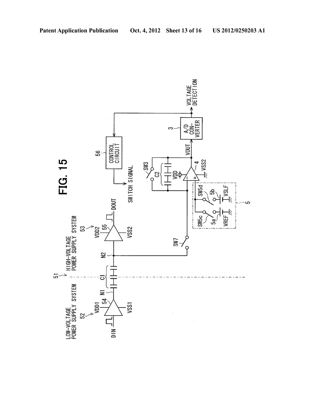 VOLTAGE DETECTION APPARATUS AND COMBINATION CIRCUIT - diagram, schematic, and image 14