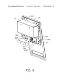 ELECTRONIC DEVICE WITH SUPPORTING APPARATUS diagram and image