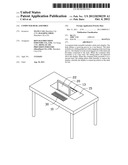 COMPUTER DESK ASSEMBLY diagram and image