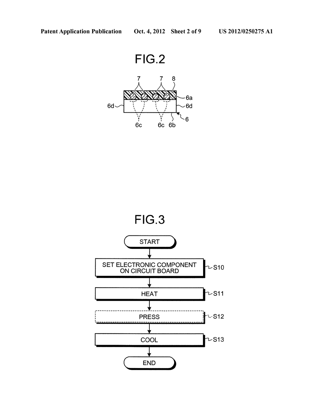 ELECTRONIC DEVICE, ELECTRONIC COMPONENT, AND METHOD OF MANUFACTURING     CIRCUIT BOARD ASSEMBLY - diagram, schematic, and image 03