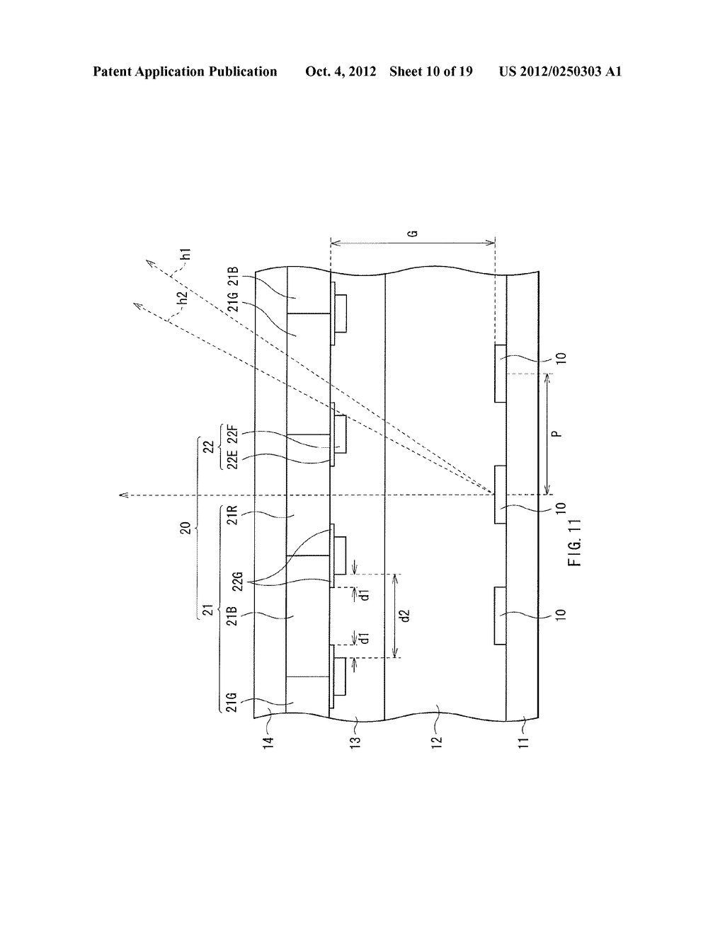 DISPLAY AND ELECTRONIC DEVICE - diagram, schematic, and image 11