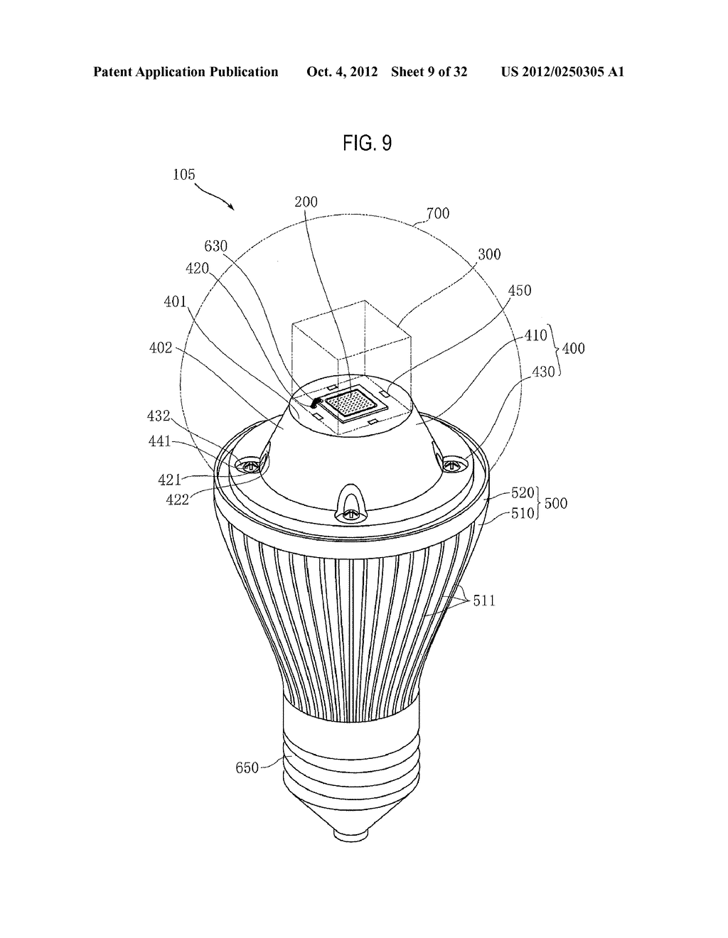 LED BULB - diagram, schematic, and image 10