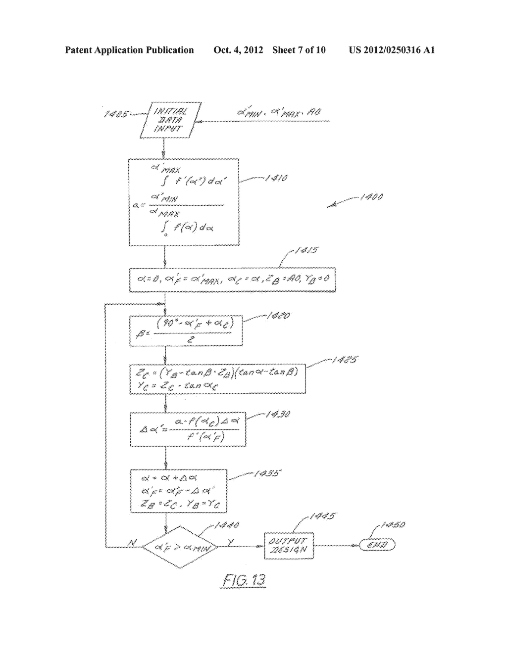 HIGHLY EFFICIENT LUMINAIRE HAVING OPTICAL TRANSFORMER PROVIDING     PRECALCULATED ANGULAR INTENSITY DISTRIBUTION AND METHOD THEREFORE - diagram, schematic, and image 08