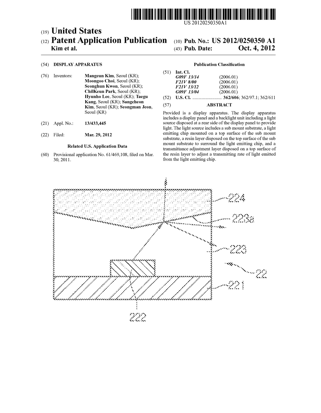 DISPLAY APPARATUS - diagram, schematic, and image 01