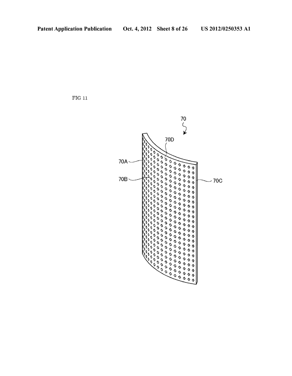 MANUFACTURING METHOD FOR LIGHT GUIDE PLATE, LIGHT GUIDE PLATE, BACK LIGHT     DEVICE, ILLUMINATION DEVICE, AND PARTITION PLATE DEVICE - diagram, schematic, and image 09