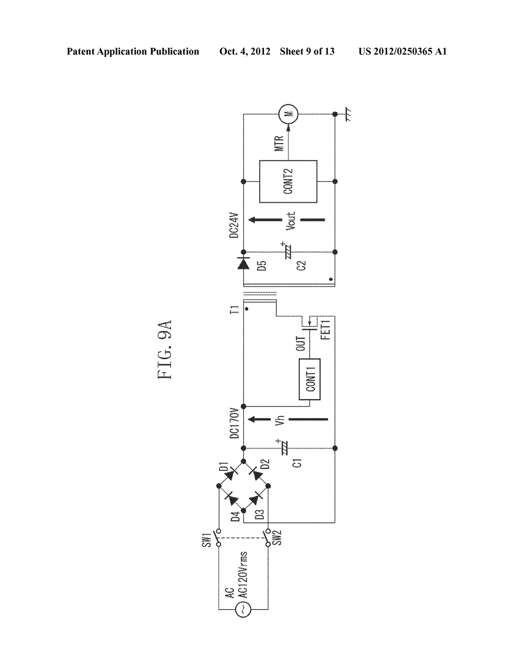 SWITCHING POWER SUPPLY - diagram, schematic, and image 10