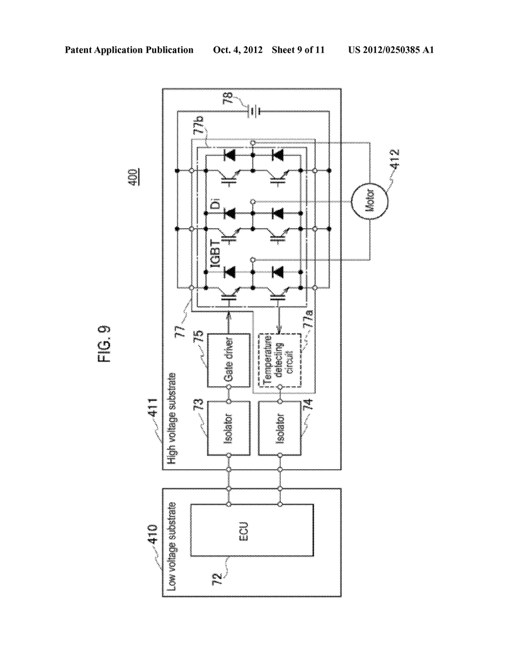 TEMPERATURE DETECTING APPARATUS, TEMPERATURE DETECTING CIRCUIT AND POWER     SEMICONDUCTOR MODULE - diagram, schematic, and image 10