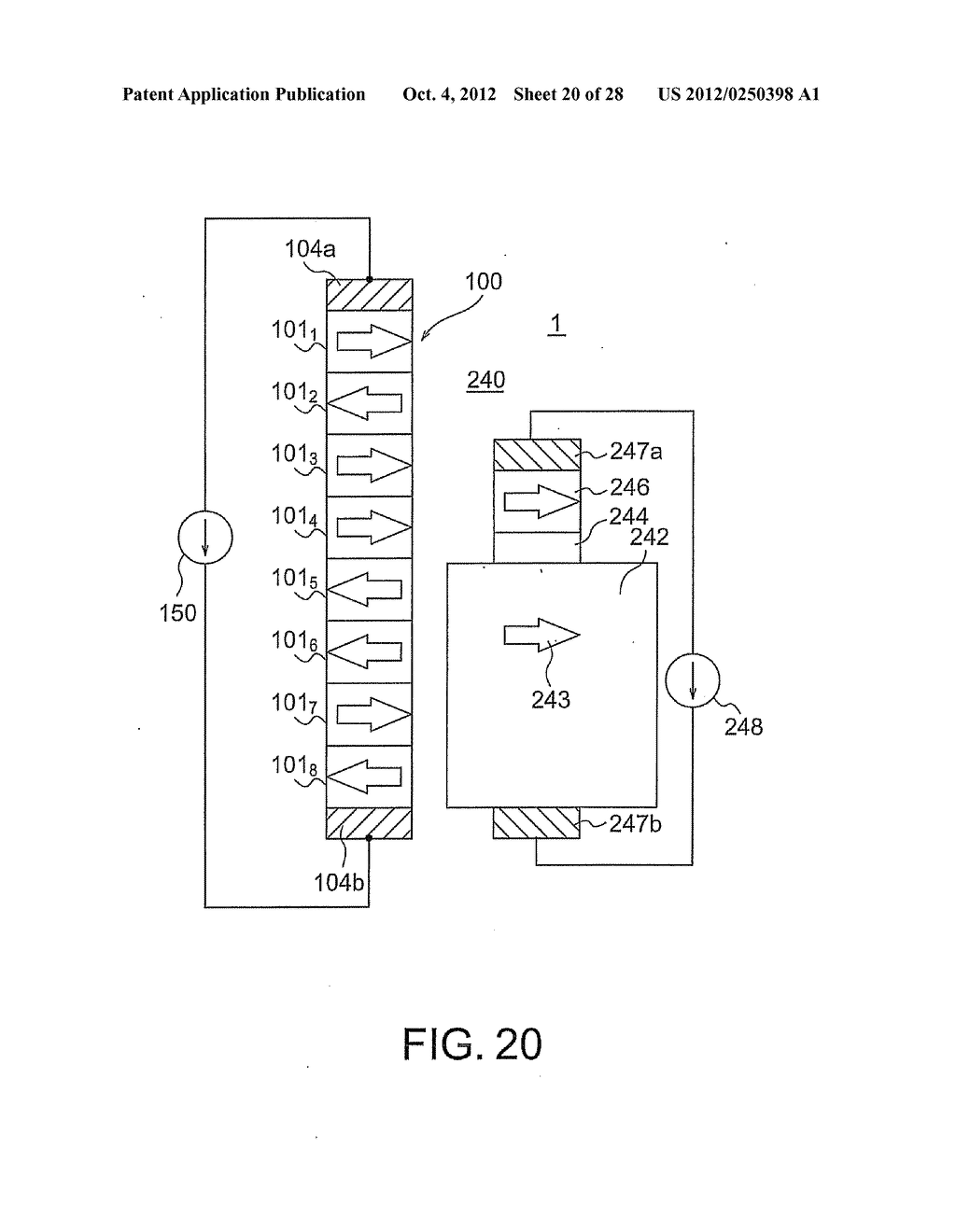 MAGNETIC STORAGE ELEMENT, MAGNETIC STORAGE DEVICE, AND MAGNETIC MEMORY - diagram, schematic, and image 21