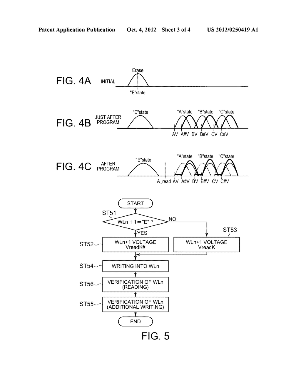 METHOD OF CONTROLLING NONVOLATILE SEMICONDUCTOR MEMORY DEVICE - diagram, schematic, and image 04