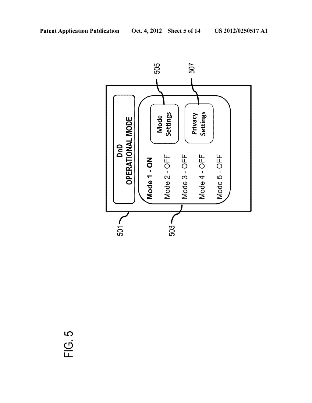 METHOD AND APPARATUS FOR MANAGING DEVICE OPERATIONAL MODES BASED ON     CONTEXT INFORMATION - diagram, schematic, and image 06