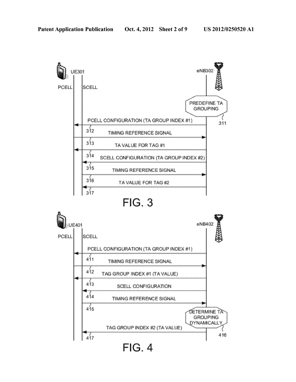 Method of Maintaining Multiple Timing Advance - diagram, schematic, and image 03