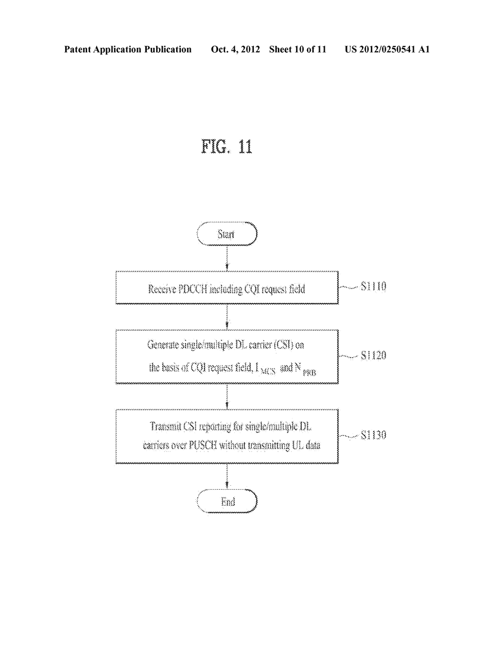 METHOD FOR TRANSMITTING EFFECTIVE CHANNEL STATUS INFORMATION IN WIRELESS     COMMUNICATION SYSTEM SUPPORTING MULTIPLE CARRIERS - diagram, schematic, and image 11