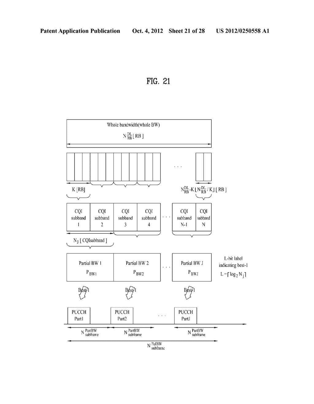 METHOD AND APPARATUS FOR EFFICIENTLY MEASURING A CHANNEL IN A     MULTI-CARRIER WIRELESS COMMUNICATION SYSTEM - diagram, schematic, and image 22